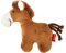 SIGIKID 41174 Rassel Pferd Red Stars Mädchen und Jungen Babyspielzeug empfohlen ab Geburt braun