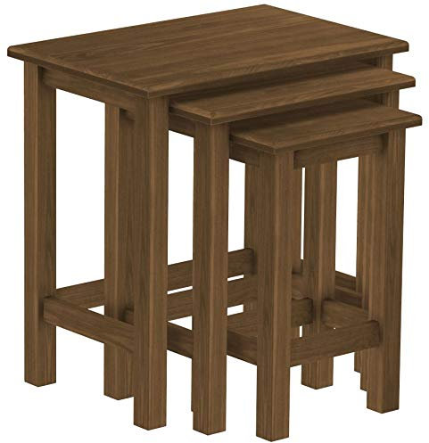 Beistelltische Nussbaum Rio Classico Schlafzimmer Holz Pinie Massivholz Echtholz Farbe wählbar Brasilmöbel