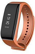 MyKronoz krzefi t2pulse – Nero/Black activität Tracker Bracciale Polso (Orologio, Contapassi, misurazione Sonno, iOS/Android, notifica, Bluetooth)