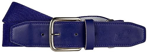 Champro élastique Ceinture de Baseball avec 3,8 cm Cuir Tab, Homme, Violet