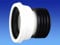 OSMA WC004 Easy-Fit Pan Connector Straight 4 (Standard Four Inch Toilet Outlet) Loo, Bog, Cistern, WC