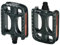 ONBIKE - Citybike-Pedale, Nylon-Konstruktion, Eingebaute Reflektoren, Schwarz, Einheitsgröße, Nylon