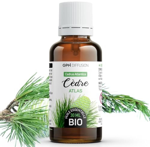 Cèdre Atlas Biologique - Huile Essentielle 30 ml - (Cedrus atlantica)