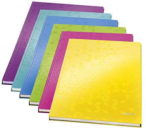 Esselte Leitz Notizbuch WOW, A4, kariert, sortiert