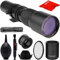 Obiettivo Supertelephoto (500 mm/1000 mm f/8, manuale)