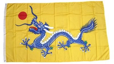 Fahne/Flagge Qing Dynastie NEU 90 x 150 cm Flaggen