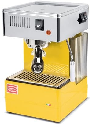 Quickmill 0820 Espressomaschine Made in Italy (Gelb)