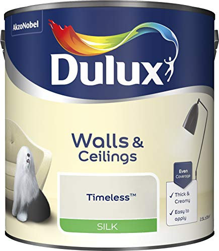 Dulux Paints 2.5 Litre Ready Mixed Silk Timeless