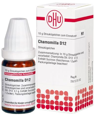 DHU Chamomilla D12 Streukügelchen, 10 g Globuli