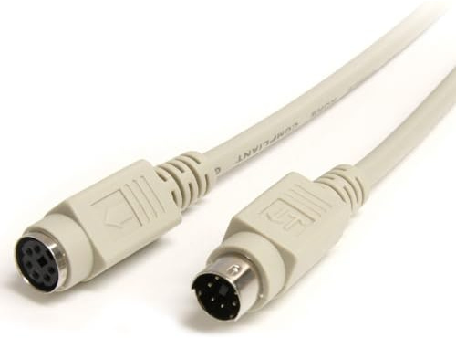 StarTech.com 6 ft PS/2 Keyboard or Mouse Extension Cable - M/F - Keyboard / mouse cable - PS/2 (M) to PS/2 (F) - 6 ft - KXT102