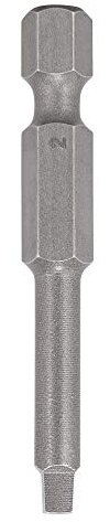 Trend Snappy 3-Piece No.2 Robertson Square Drive Screwdriver Bits, 50mm Length, Quick Chuck Compatible, SNAP/SQ/2