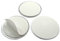 Magnosphere Rondelle piane in ferro bianco autoadesivi, Ø 40mm x 2mm, Quantitá:10 pezzi