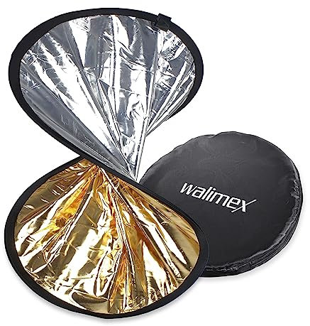 Walimex Doppelreflektor (30 cm) silber/gold