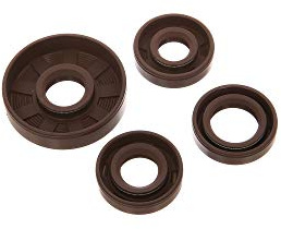 Set: Wellendichtringe Motor kpl, braun - für Simson KR50