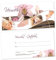 50 Kosmetikstudio – Gutscheinkarten JAPANESE SPA Gutscheine Geschenkgutscheine