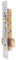 LINCE 03017005 Cerradura 5551 Aluminio 14 mm, único