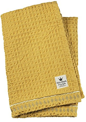 Elodie Details 7350041673095 Bio Waffel Decke, Sweet Honey, gelb