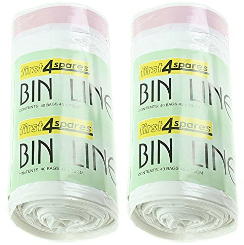 First4spares Size G Bin Bags For Brabantia Waste Bins Pack Of 80