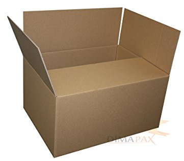 karton-billiger Faltkarton Versandschachtel 1-wellig, 400x300x200mm, 20Stück