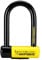 Kryptonite New York FAHGETTABOUDIT Mini Bike U-Lock, Heavy Duty Anti-Theft Bicycle U Lock Sold Secure Gold, 18mm Shackle with Keys, 10/10 Security Rating for E-Bike, Motorcycle, Scooter