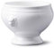 WM Bartleet & Sons 1750 T148 Traditional Porcelain Lions Head Design Individual French Onion Soup and Stew Bowl 350ml – White