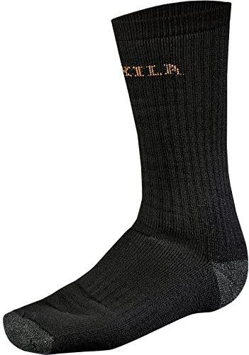 Härkila | Expedition Socke | Professionelle Jagd Kleidung & Jagd Zubehör für Herren & Damen | Skandinavische Qualität Made to Last | Black, S