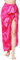 Ciffre Pareo Wickelrock Strandtuch Sarong Sauna Tuch Wandbehang PINK Batik + Schnalle