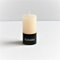 KAHEKU Hochzeitskerze (Wedding Candle) elfenbein 5d10h Zylinderkerze Unparfümiert