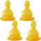 Baby Nova 2 X 2er Packung Latex Trinksauger Kirschform rund für Milch 0-24 Monate
