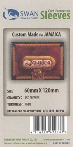 Swan Panasia Kartenhüllen, 150 Stück, PVC, Basic Plastic, 60mm x 120mm, Hülle