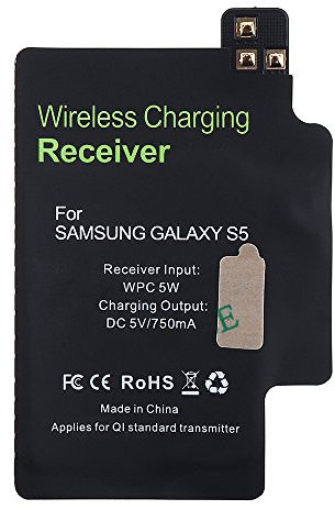 DiGiYes Qi Standard Wireless Charger Receiver Modul für Samsung Galaxy S5 i9600 i9700
