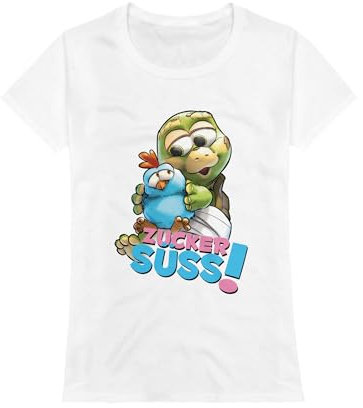 Sascha Grammel - Girlie Shirt - Zucker Süss! - Weiß - S