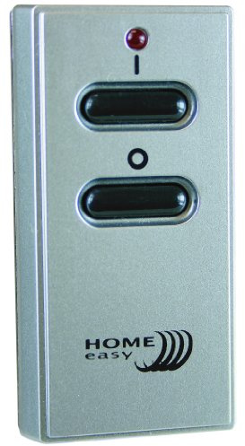 Home Easy HE301EU 1 Kanal Funk-Fernbedienung mit Schlüsselanhänger/Funkreichweite, 30 m