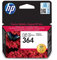 HP 364 Photo Original Ink Cartridge Tintenpatrone 1 Stück(e) Standardleistung Foto Schwarz
