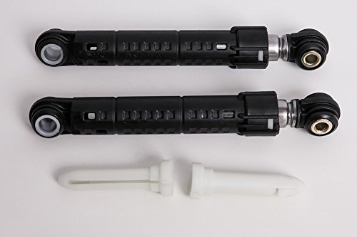daniplus© 2 Stoßdämpfer passend wie Siemens, Bosch, Neff, Balay, Constructa 448032, SUSPA 9000088119 für Waschmaschine