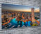 Von Canvas35 Dubai City bei Nacht Panorama Print XXL Bild 127 x 50,8 cm über 4 breit x 1,5 Fuß hoch fertig zum Aufhängen Umwerfende Qualität, Leinwand, Mehrfarbig, 127 x 50 x 4 cm