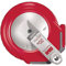 BMI 520221020A Kapselbandmaß, 20 m x 13 mm, glasfaserverstärkt, gelb/rot/grau