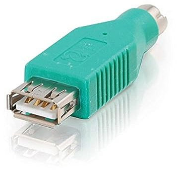 C2G Cavo USB PS/2 PS/2 a USB per adattatore-adattatore (Verde Windows 98SE/ME/2000/XP Mac OS8 OS9 Apple OSx Icecat. per 0,04 KG 0,0181 (lbs))