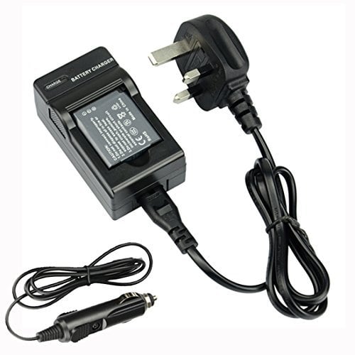 DSTE DMW-BCN10 Rechargeable Li-ion Battery + DC146U Travel and Car Charger Compatible for Panasonic Lumix DMC-LF1 DMC-LF1K Lumix DMC-LF1W Camera as Panasonic DMW-BCN10E DMW-BCN10PP