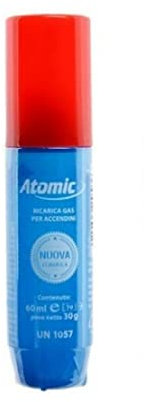 1 RECHARGE GAZ UNIVERSEL BRIQUET ALLUME GAZ 60 ml 5 EMBOUTS