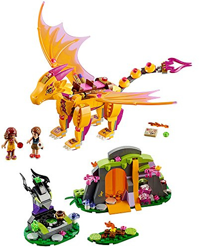 LEGO Elves Fire Dragon's Lava Cave by LEGO