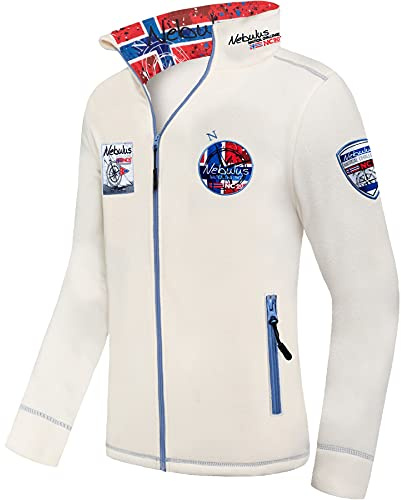 Nebulus T181 - Fleecejacke Henson (Model: Q2109 - Herren, Gardenia; Größe: L)