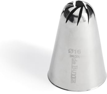 de Buyer - Rosentülle aus Edelstahl - 8 strahlig - 1,6 cm - 2129.16N