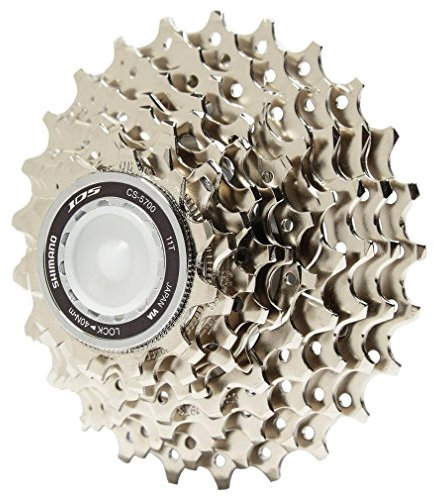SHIMANO Unisex – Erwachsene 105 10 rum Kassette, silber, Einheitsgröße EU