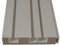 Liedeco Vorhangschiene mit Holzkern, Gardinenschiene 250 cm 3-läufig