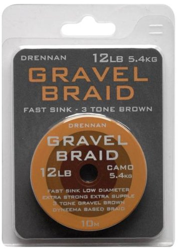 Drennan 12lb Gravel Braid Fishing Hook - 1 Piece