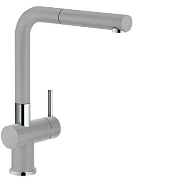 Franke Miscelatore monocomando Active Plus Doccia Finitura 115.0373.889 Cromato e Stone Grey, Grigio Pietra