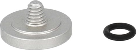 vhbw Bouton de déclencheur Compatible avec Canon AE1 (FD-Mount), F-1, F1 Nouvelle génération Appareil Photo - Pression Ergonomique, métal, Argent