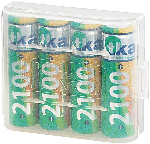 tka Köbele Akkutechnik Hybrid Akkus: Hybrid-Akku AA Mignon 2100 mAh Aeonium Powercell 4er-Set (Batterie Aufladbar, Aa Batterien, wiederaufladbare)