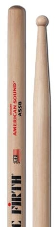 Vic Firth PVF AS5B Baguette pour Batterie American Sound Hickory 5B